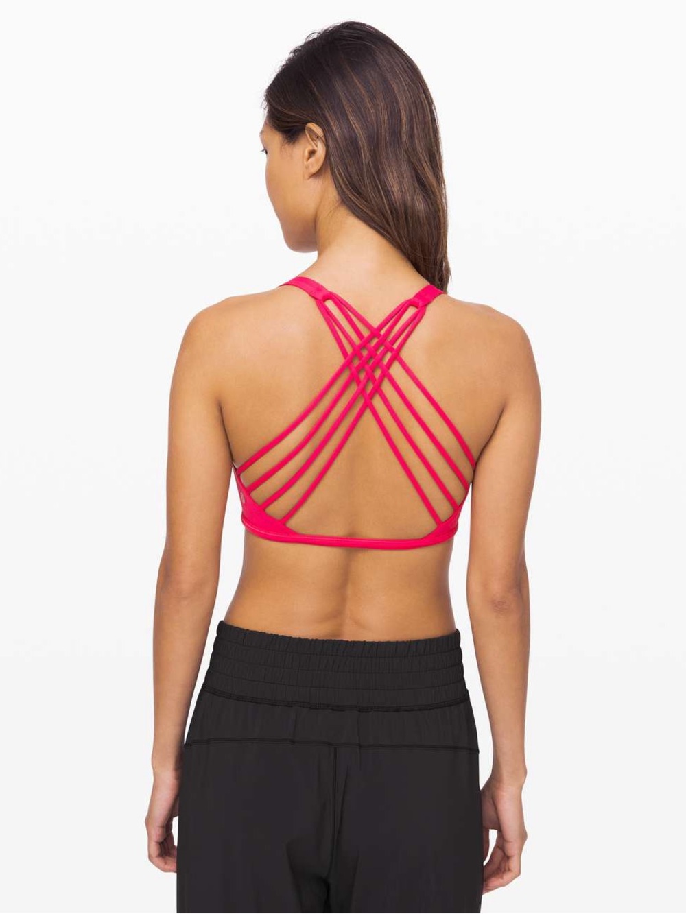 Lululemon Free To Be Bra (Wild) in Heartthrob Pink Size 10 Yoga Light Support
